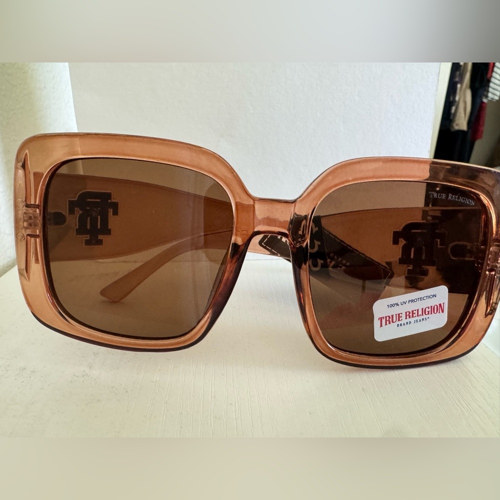 True Religion Tan Sunglasses
